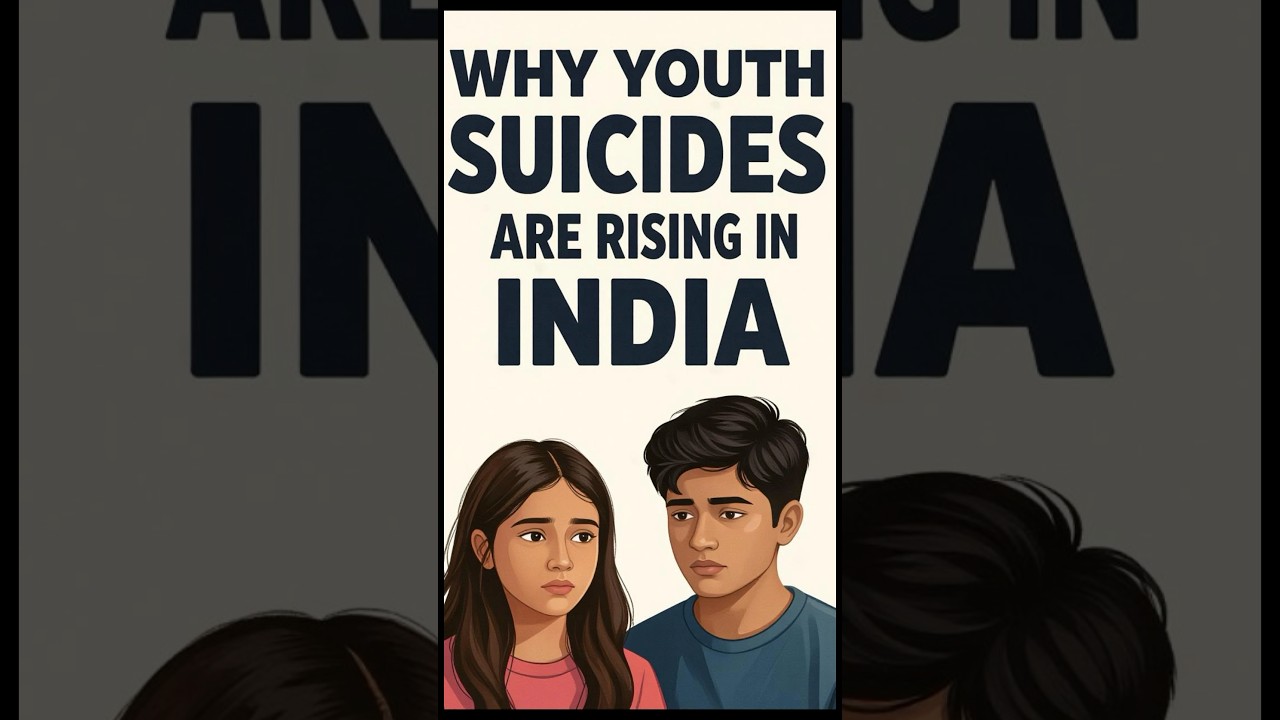 Why Youth Suicides are Rising in India? #shorts