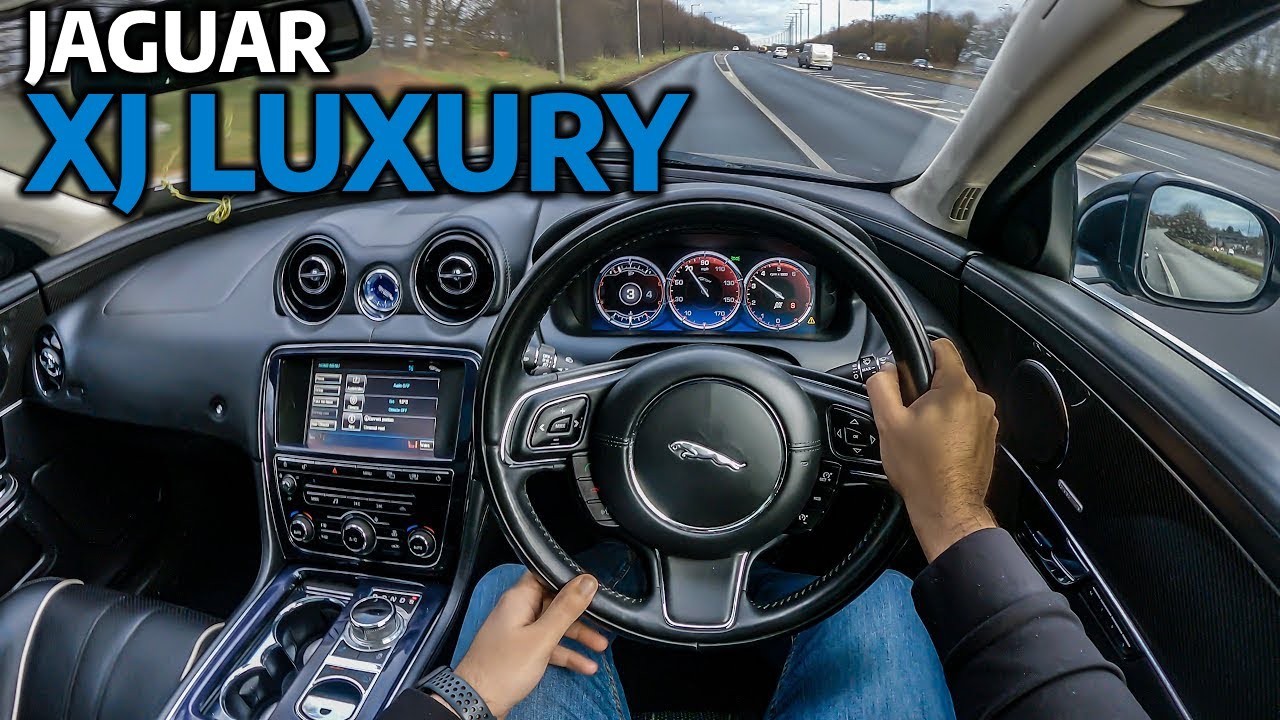 JAGUAR XJ LWB 3.0 SDV6 - POV TEST DRIVE & REVIEW (UK)