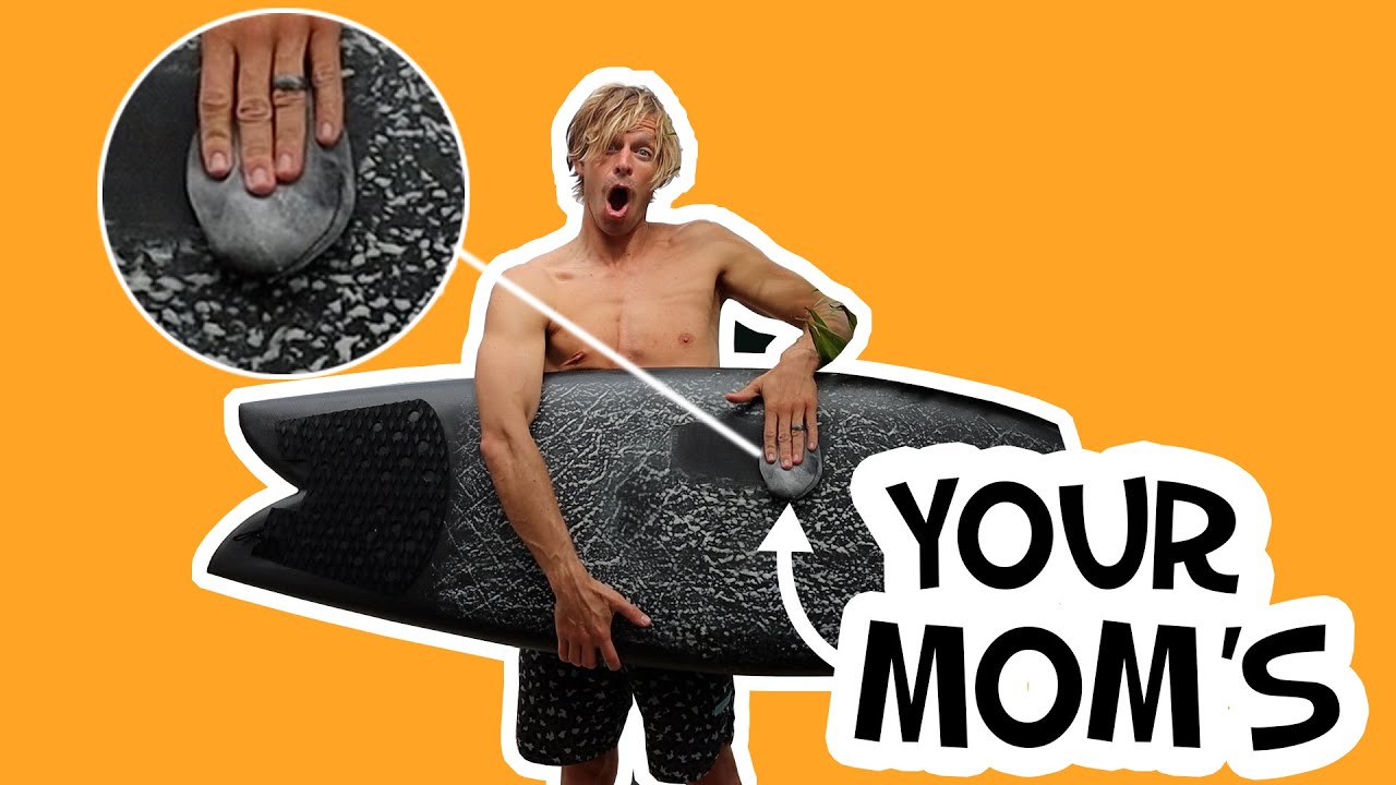 Surf Wax HACK (Jamie O'Brien does this)