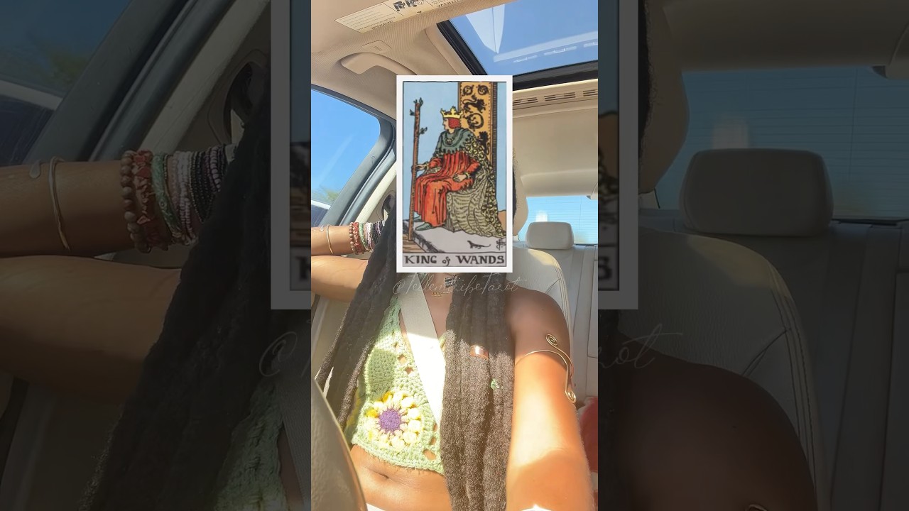 King of wands advice 🤞🏾 #tarot #TRIBE