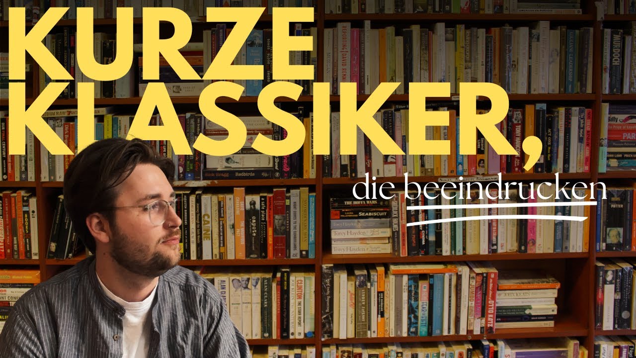 9 Klassiker, die so kurz sind, dass du sie tatsächlich lesen wirst (und deine Freunde beeindruckst)