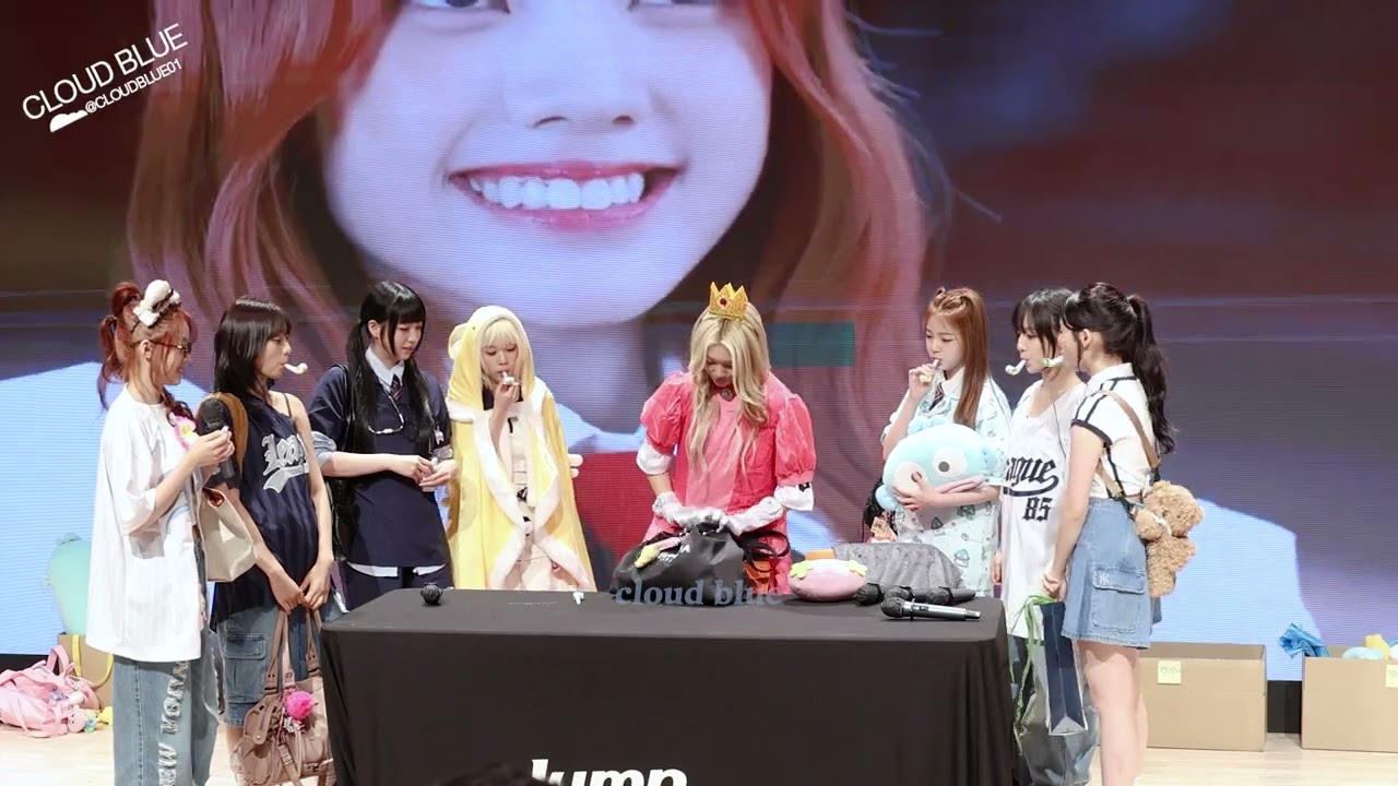250803 UNIS(유니스) 웃으면 안 되는 What's in my bag Fan Cam