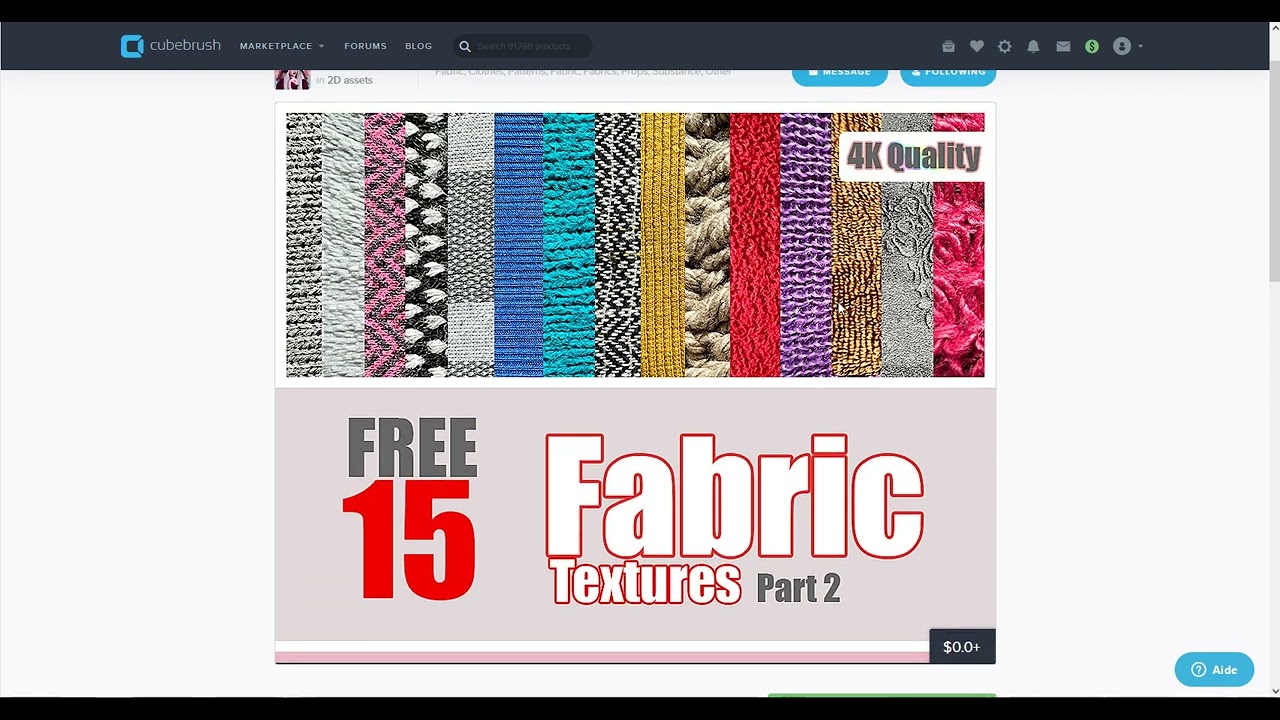 cubebrush-freebies 3d Asset 21/04/2022