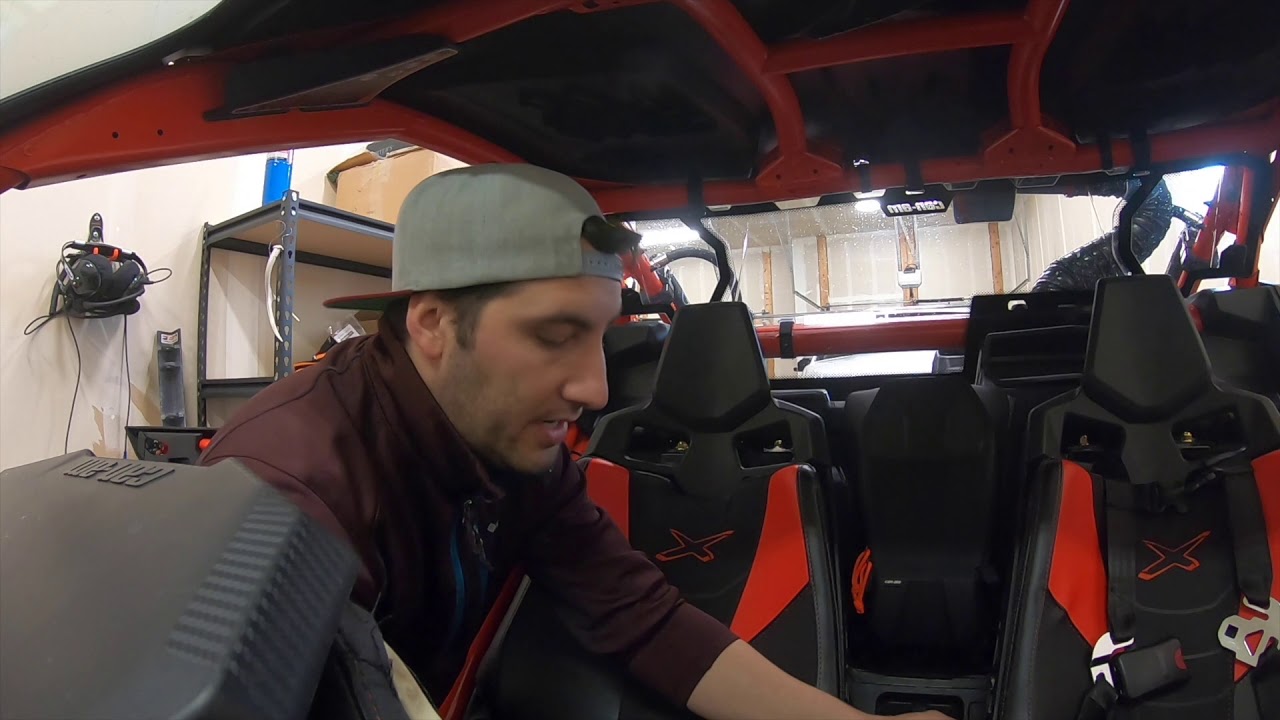 How to install a window washer on a Can-Am X3 XRS