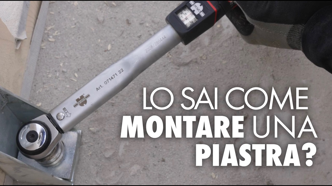 Piastre, ancorante chimico e barre filettate: il fissaggio a regola d&rsquo;arte dell&rsquo;angolare