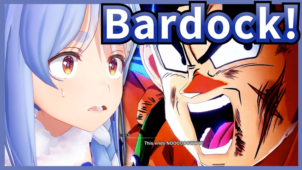 Pekora Was Mindblown By Bardock Alone Against Fate 【 Hololive / Eng Sub 】