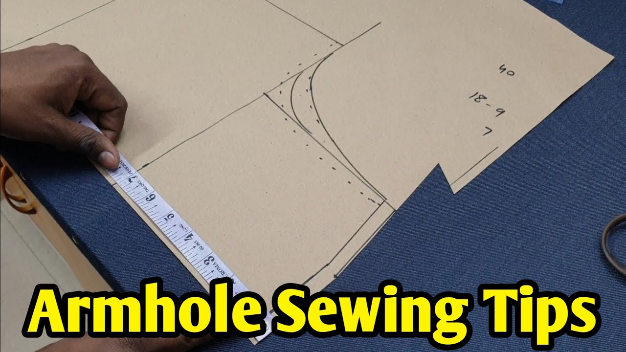 Sewing Cutting Tips For Armhole | Sewing Techniques | Amina Boutique