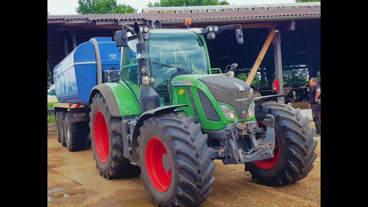 FENDT 724 Vario SCR  (GoPro) *Cabview* Güllefahren
