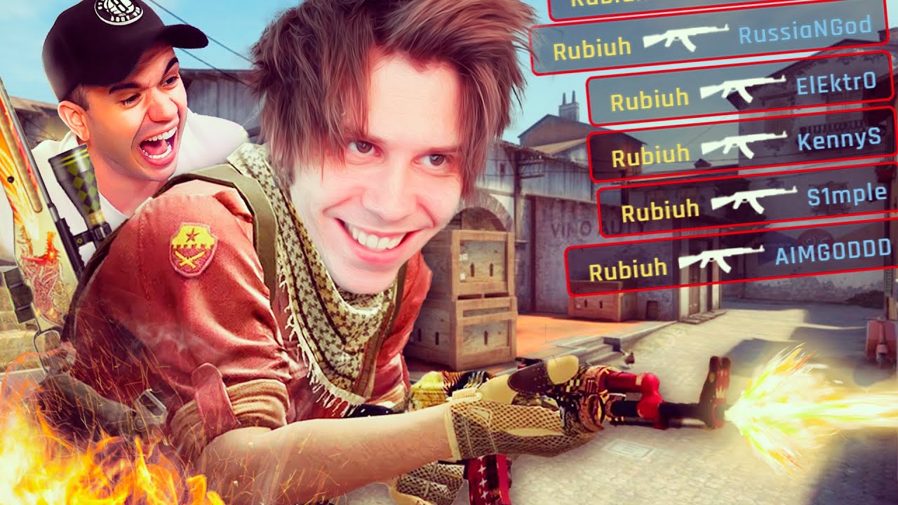 Carreando a mis Amigos Pros en CSGO