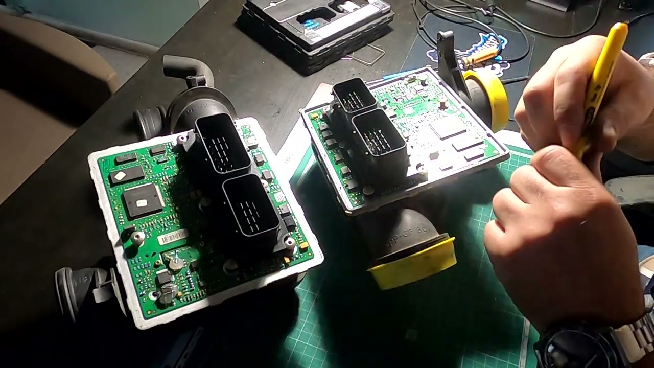 mercedes a140 ecu replace (the easy way)