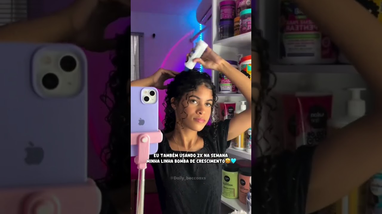 Resultado r&aacute;pido e surpreendente: olha o cabelo da @daily_beccaaxs com SOS Bomba! #Salonline