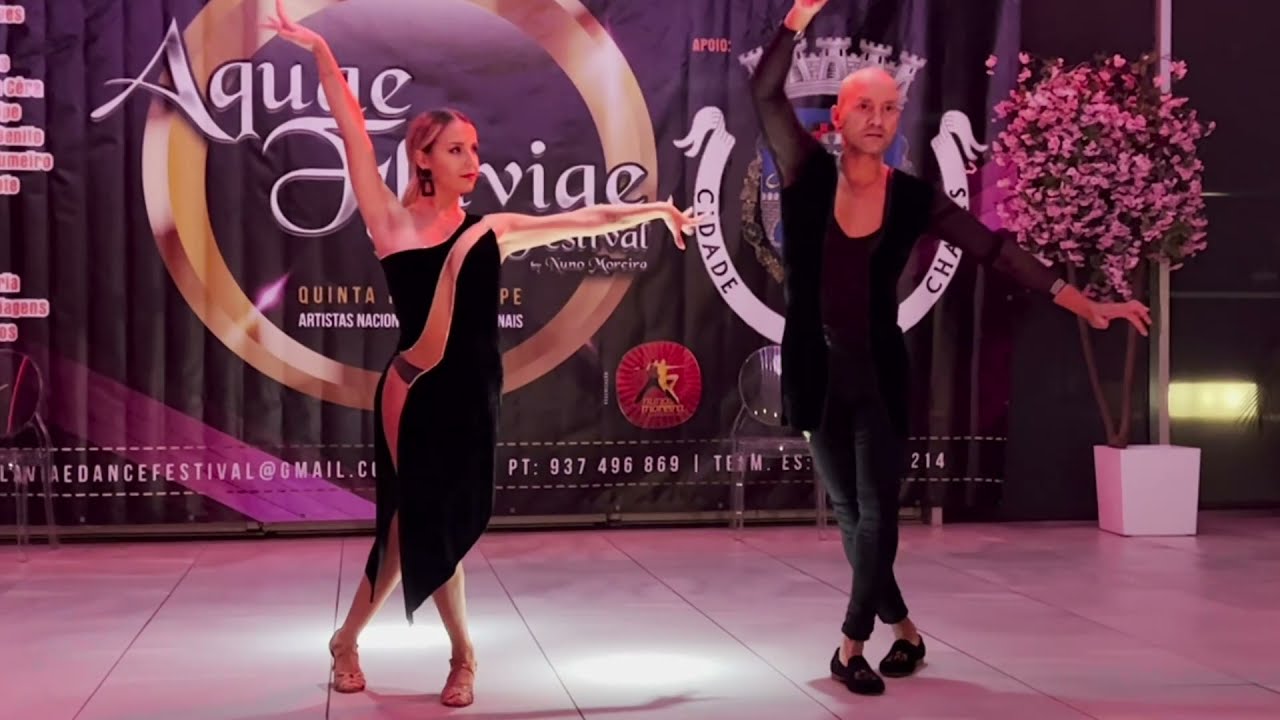 Ben & Ana 💖 casal apaixonado dança Kizomba com Tango 💃