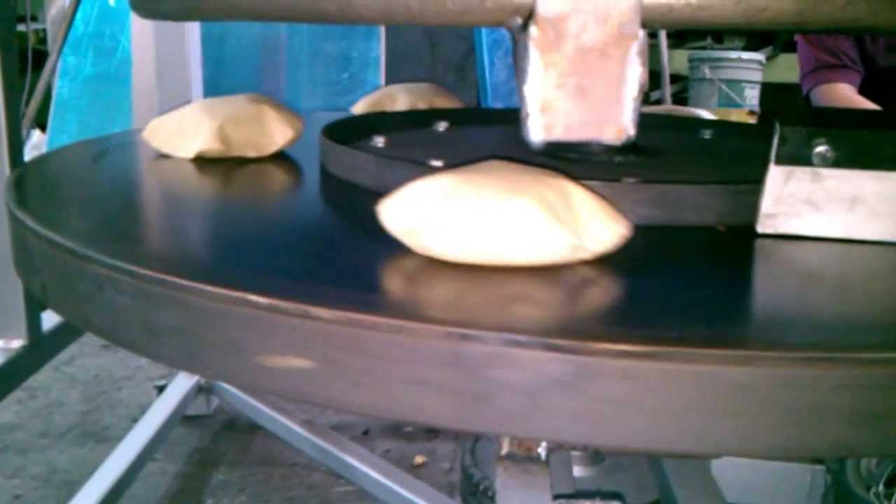 Maquina de comales redondos Alonso