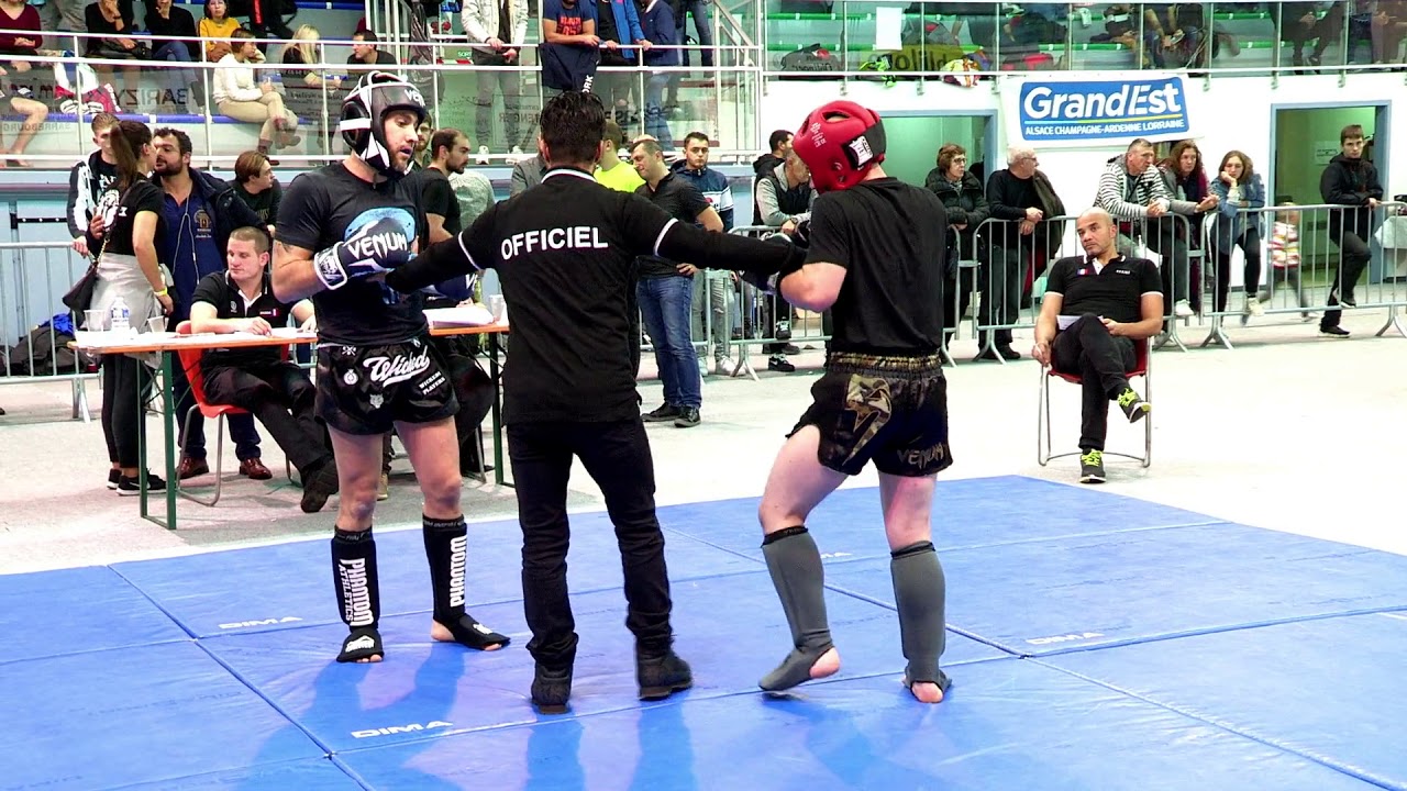 Championnat du Grand Est 2019 de KICK LIGHT - Thomas PAULIN vs Christophe KRUTTEN