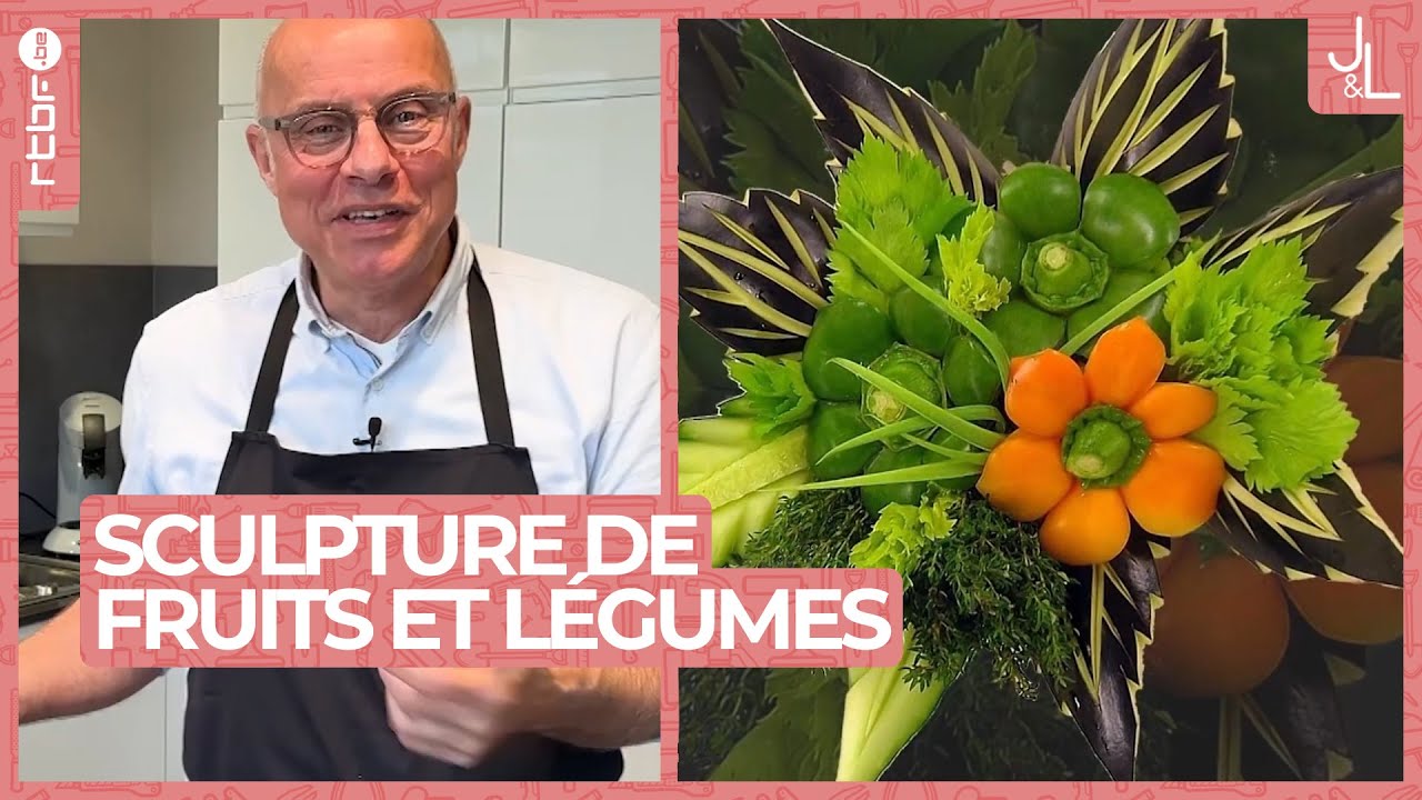 Scupture de fruits et légumes, le métier d'artiste de François Goffinet | Jardins et Loisirs