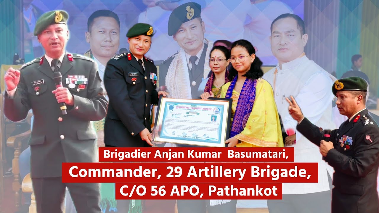 Brig. AK Basumatari Addresses Youth Conclave on Competitive Exam Trends and Mother Tongue Education.