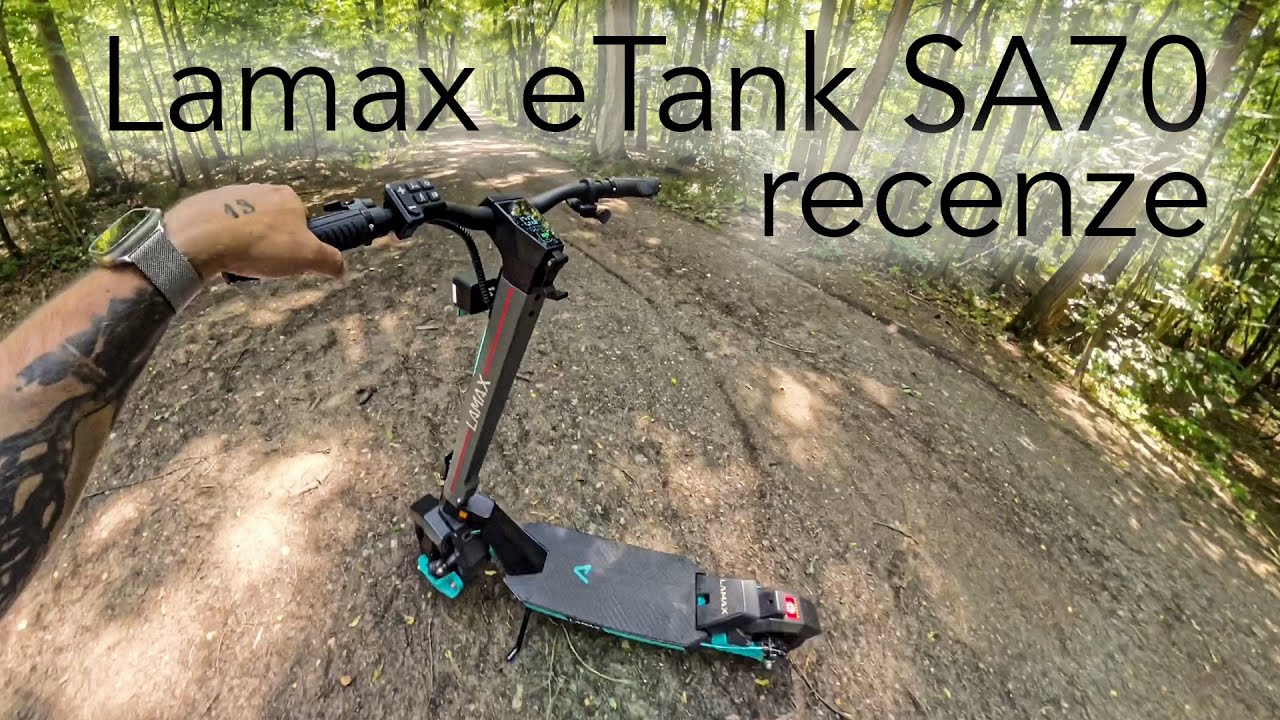 Lamax eTank SA70 - je s tím fakt sranda a to nejen na silnici 😅. Recenze 🤩