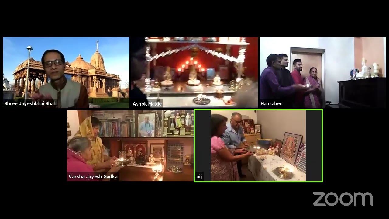 Oshwal Paryushan 2020 - Day 4 - Evening Bhakti and Bhaavna