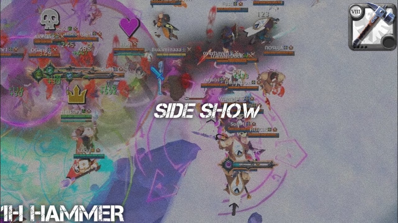 BACK TO SMALLSCALE | SIDE SHOW VS ALPHA CORE | ALBION ONLINE EAST