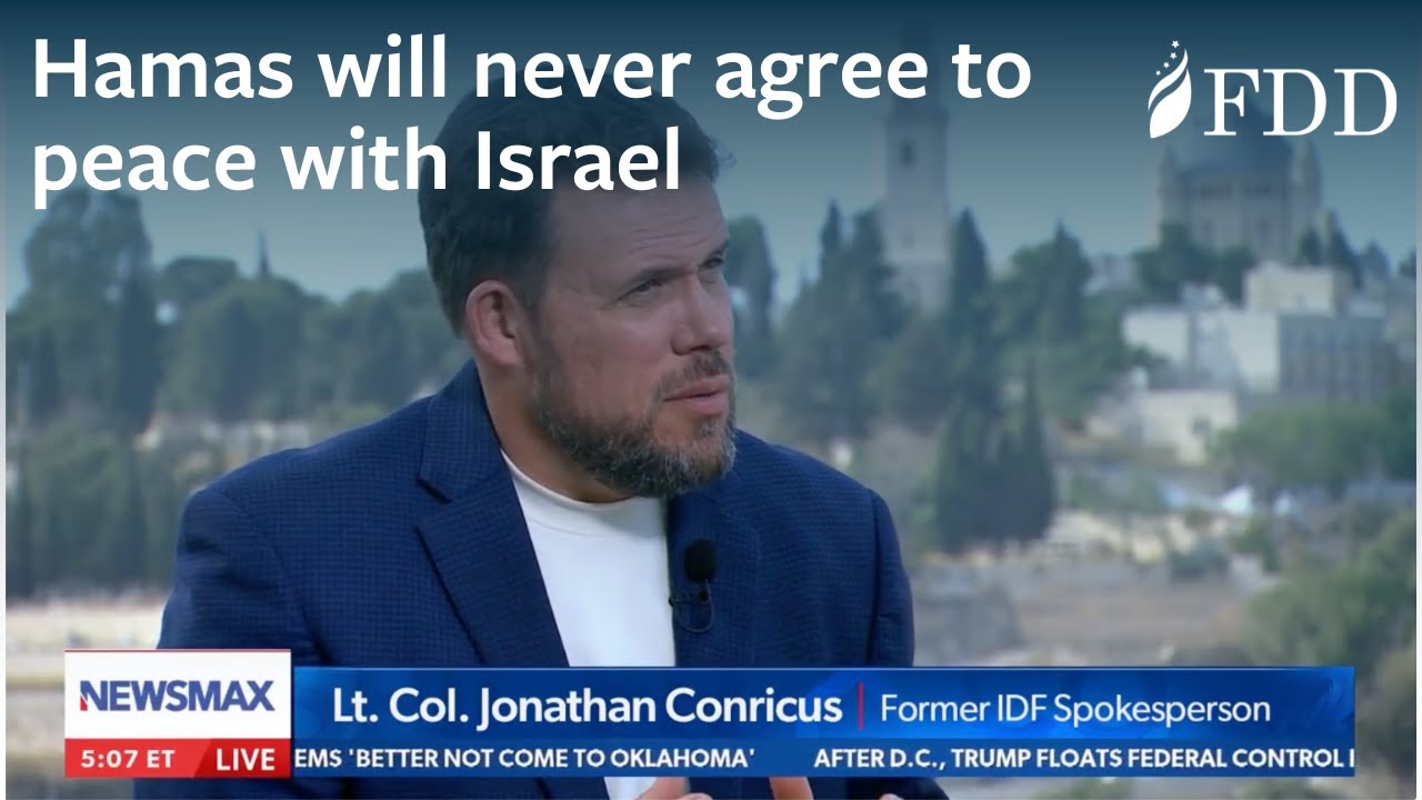 Jonathan Conricus on the future of Israel's war with Hamas — Newsmax