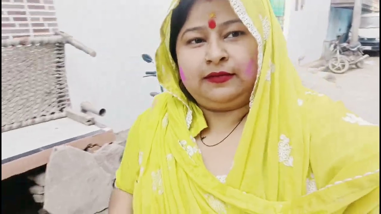 होली पूजन 😍🤗💐#viral #love 