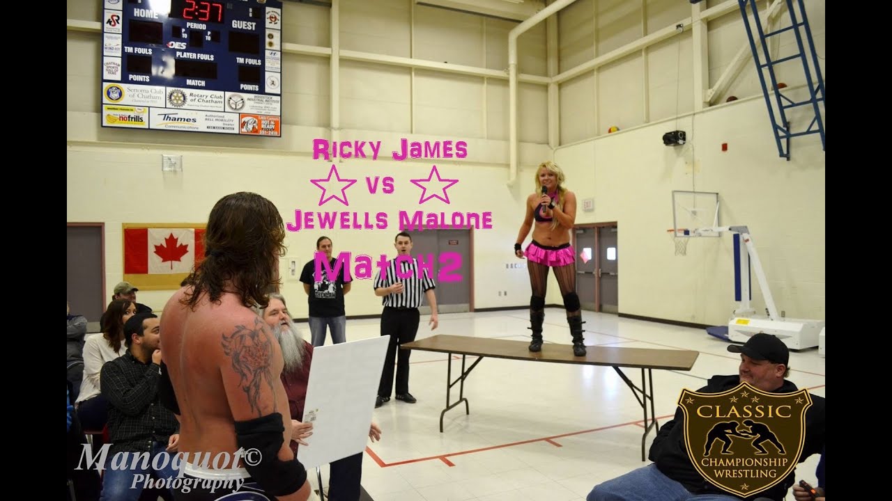 Jewells Malone vs Ricky James - March 8, 2015