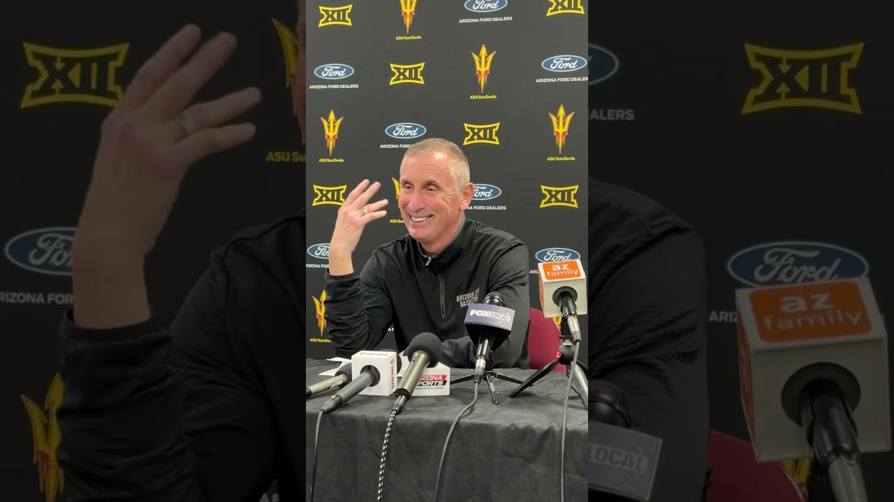 Arizona State Head Coach Bobby Hurley After ASU's Loss to West Virginia