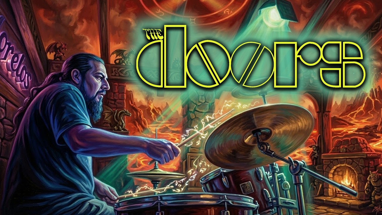 The Doors - Roadhouse Blues (Drum Cam) | Isolated Drums