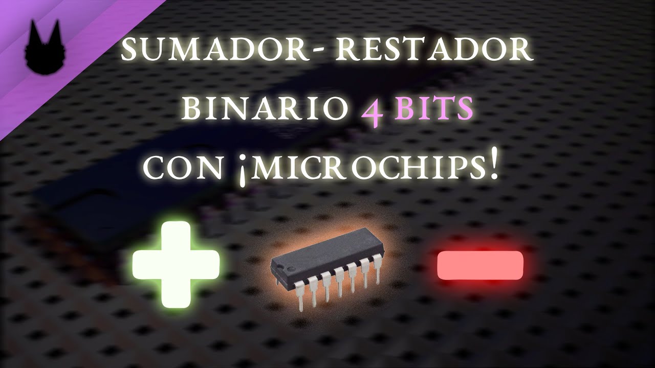 Sumador / Restador de 4 Bits con Compuertas Lógicas (7686 y 74LS83) ¡Explicado!