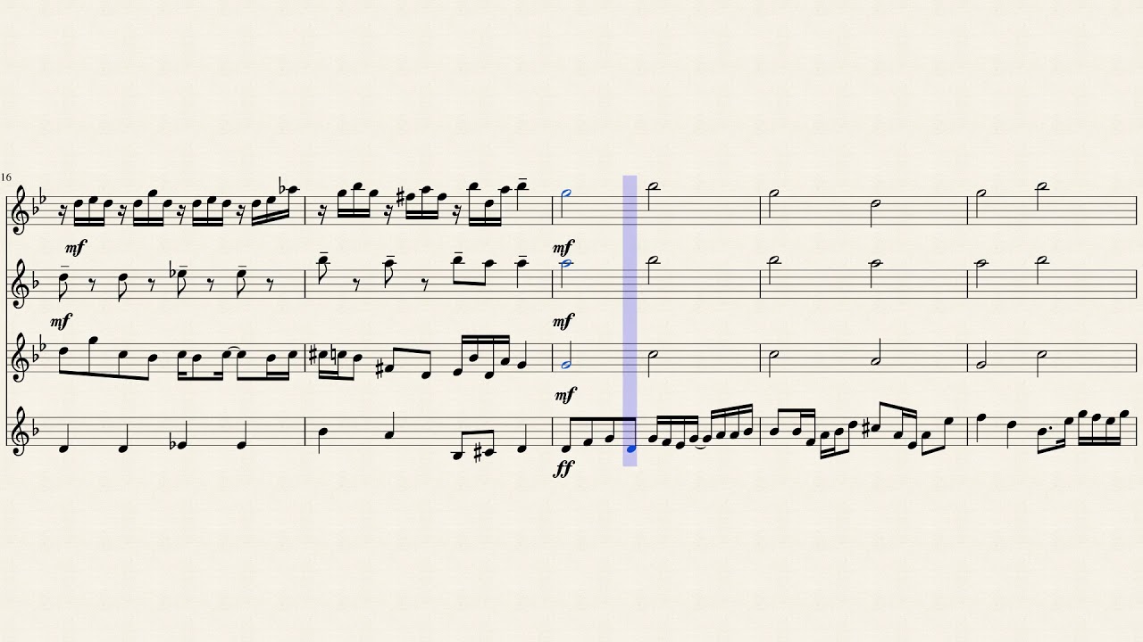 Spider Dance - Sax Quartet