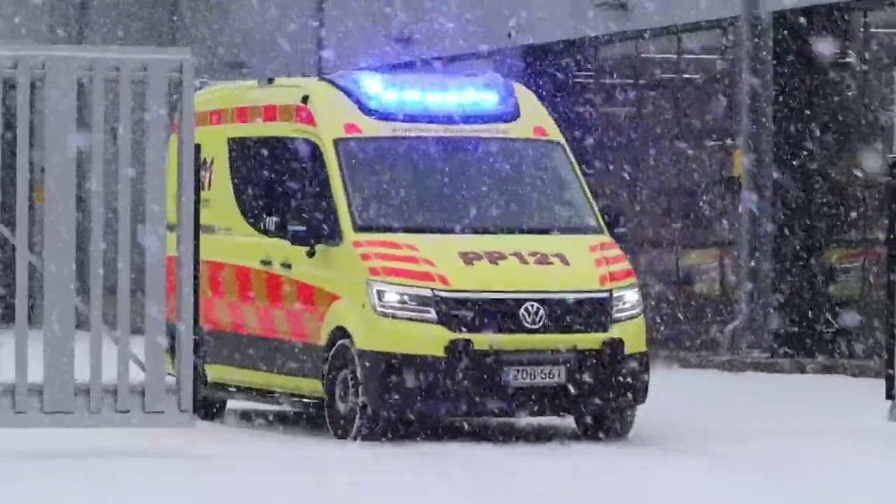 Emergency vehicle videos collection from Finland🇫🇮