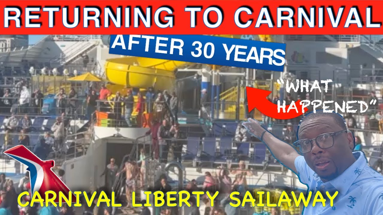 Carnival Cruise BEST SAIL AWAY PARTY CARNIVAL LIBERTY SHIP TOUR  2025  #unclegrandpahaven #carnival