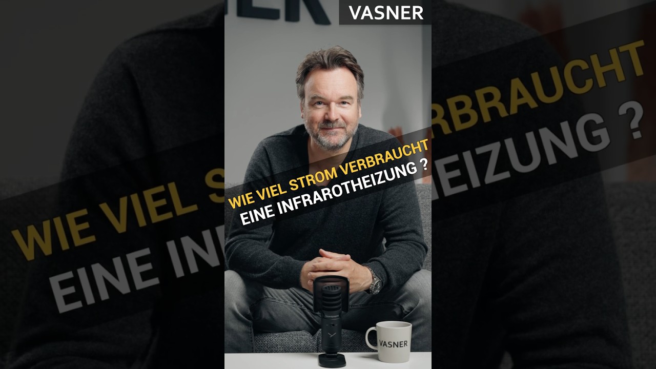 Infrarotheizung Stromverbrauch - Wieviel Strom verbraucht eine #Infrarotheizung und Kosten? #shorts