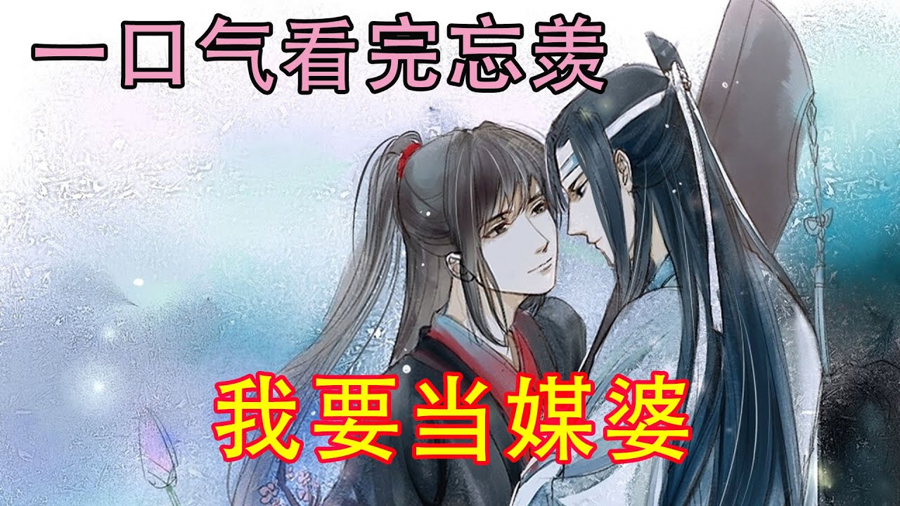 一口气看完忘羡《我要当媒婆》小蓝湛跑到小魏婴跟前，眼睛亮晶晶地问道：“真的吗？阿婴真的愿意做我的道侣吗？”
