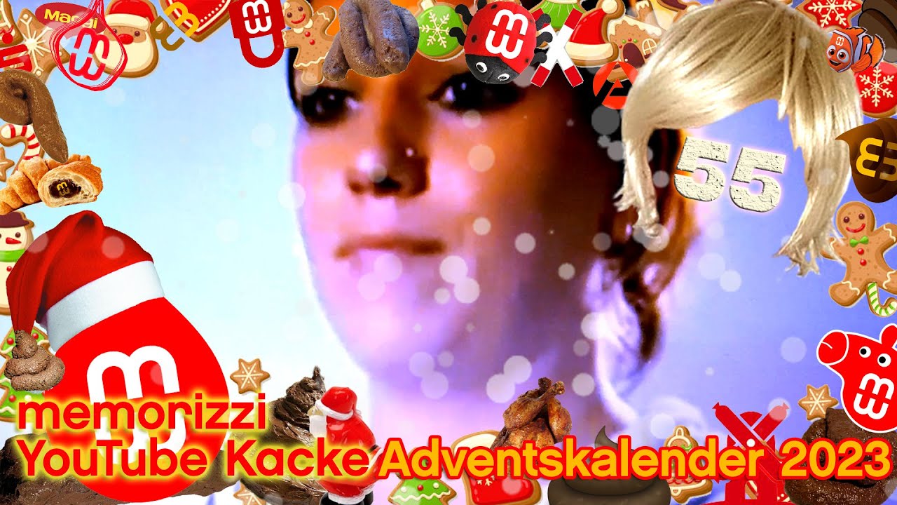 #55 | memorizzi YouTube Kacke Adventskalender 2023 - Nadine the Brain aus Kassel