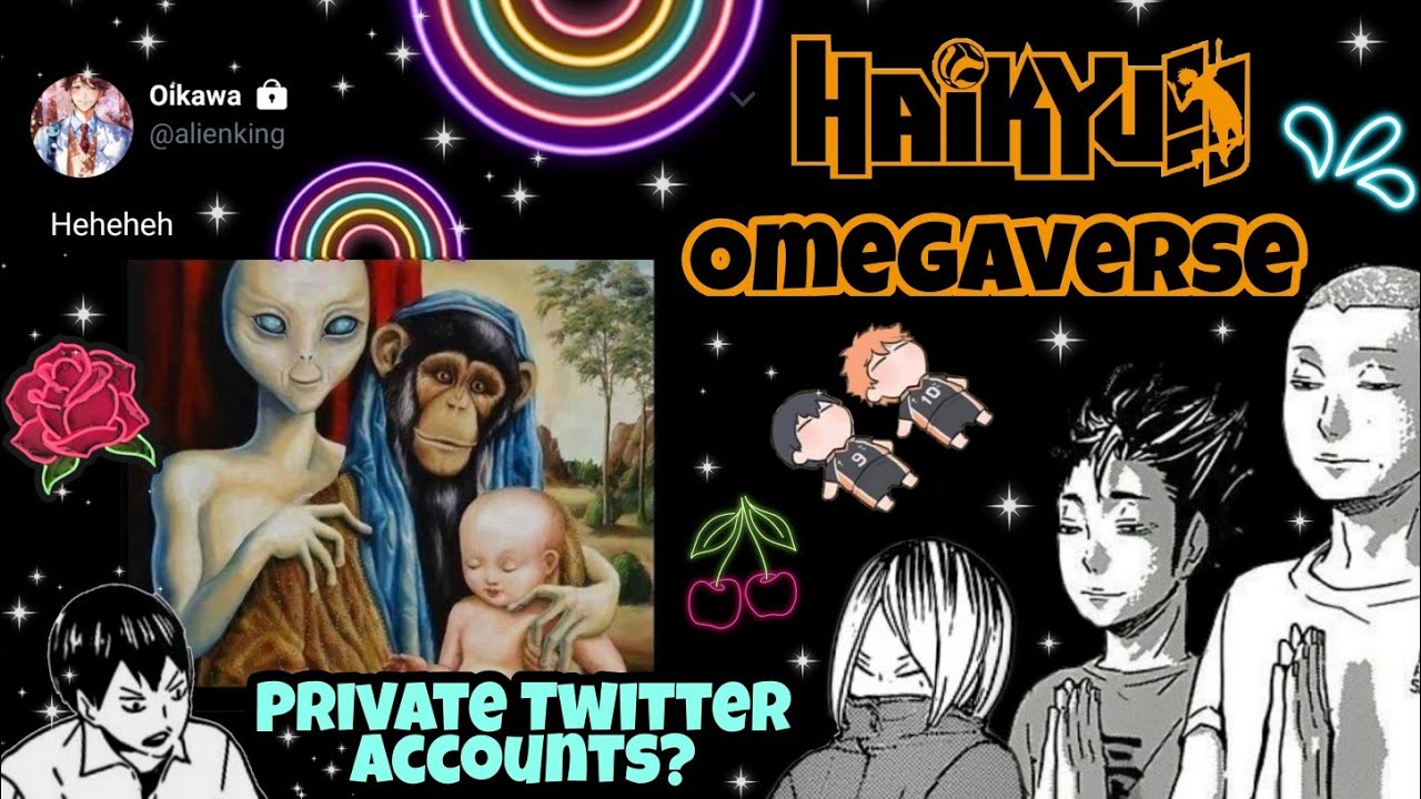 tWeeTS - Haikyuu ✨Omegaverse✨ *chaotic and dramatic*