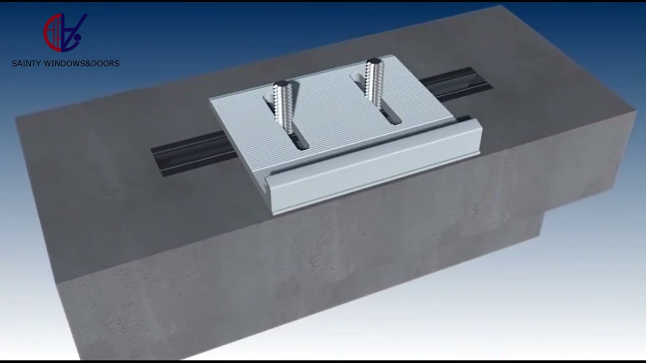 Unit curtain wall installation video 1