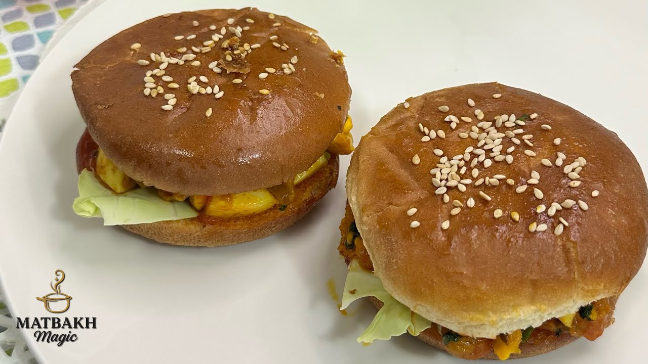 “Street Style Egg Tawa Burger 🍳🍔 | Easy & Delicious Recipe”Matbakh Magic