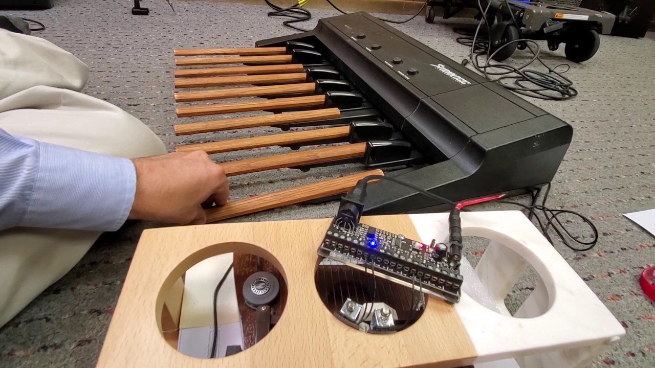 Play Autoharp with MIDI Controller and Solenoids