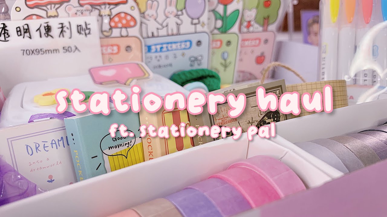 •. Huge Stationery Haul dari Stationery Pal .• Indonesia