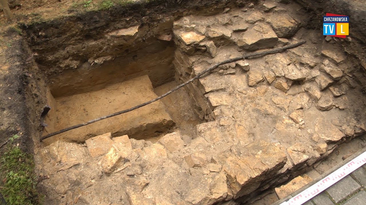 Archeolodzy odkryli narożnik dworu Ossolińskich w Chrzanowie