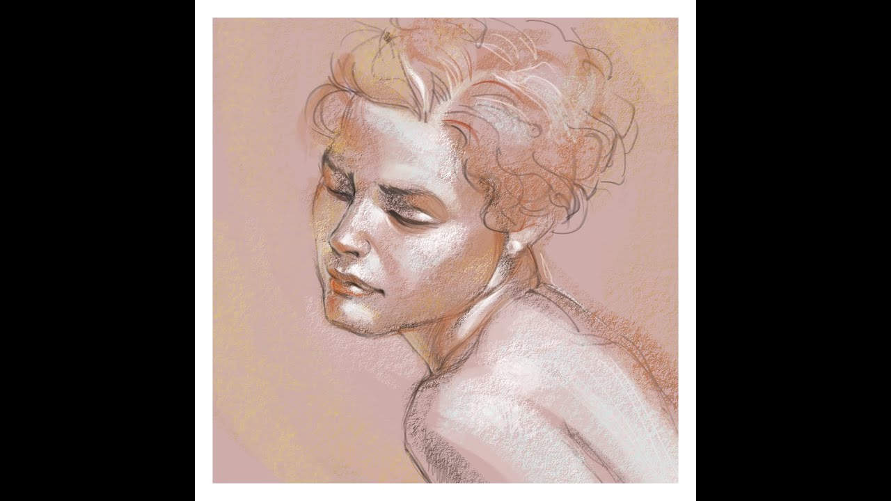 Primer video del calanal: Retrato digital en Photoshop.