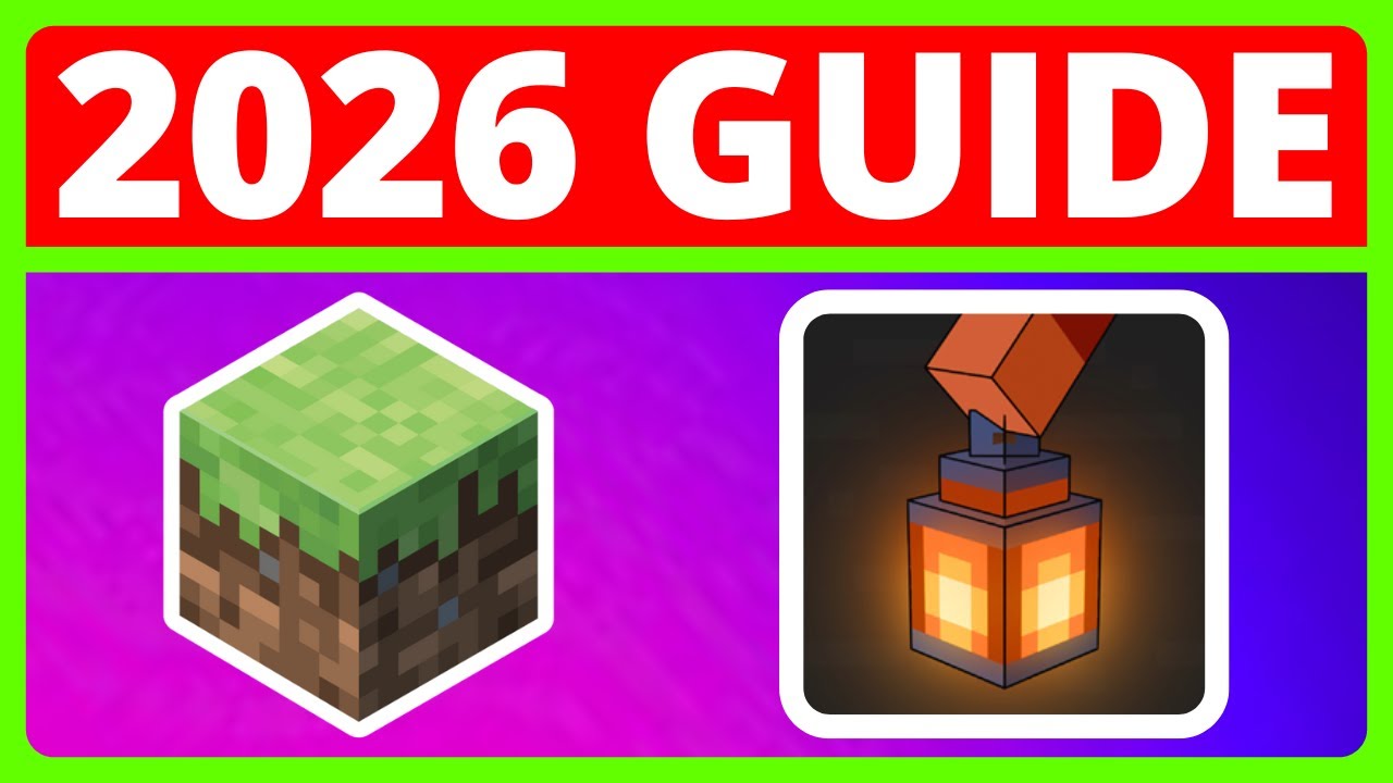 Как скачать и установить LambDynamicLights для Minecraft Java в 2026 году | Мод на динамическое о...