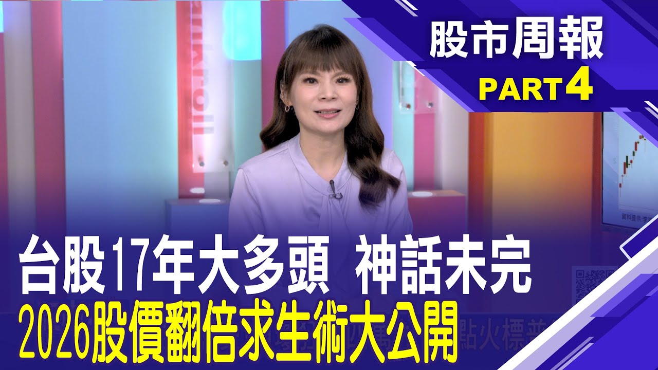 2026股價翻倍求生術 台股17年多頭神話未完? 群創友達彩晶 能複製記憶體翻倍行情│【股市周報20260111分段版4/5】*曾鐘玉 (柯孟聰)