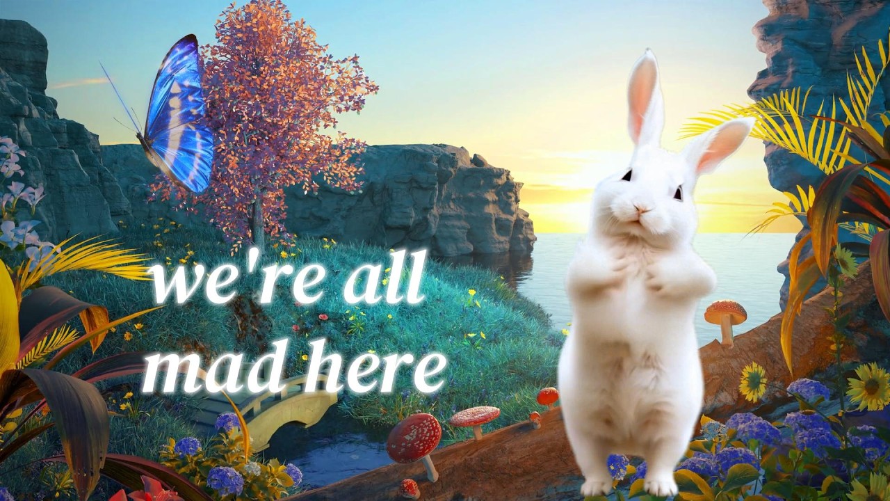 ALICE, UN LAPIN BLANC...QUE LE SAL COMMENCE !