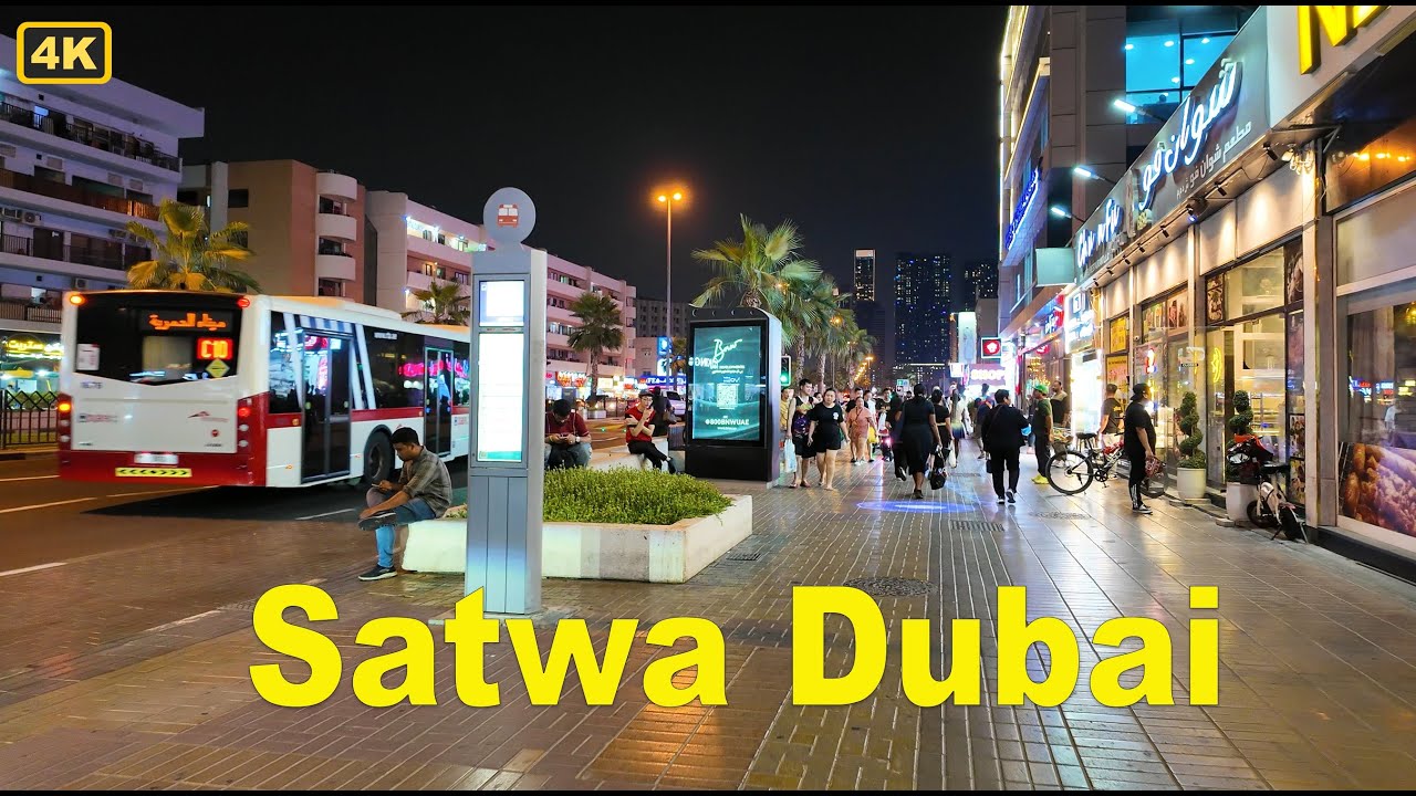 Satwa Dubai Streets | Evening Walking Tour | 12 June 2025