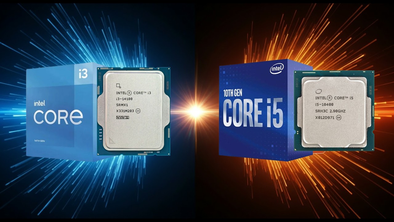 Core i3-14100 vs. Core i5-10400: The 4-Core Modern Marvel vs. The 6-Core Veteran
