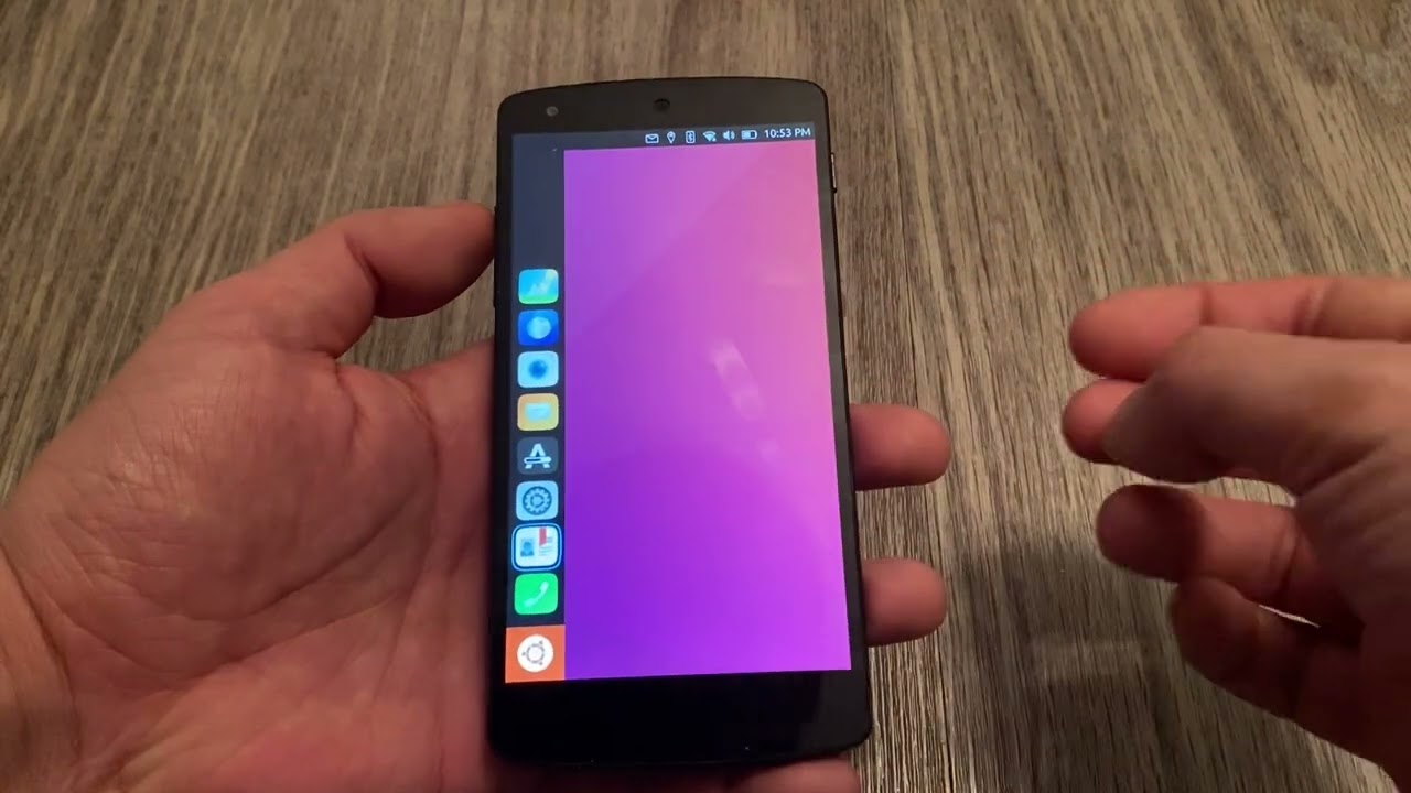 LG Nexus 5 running Ubuntu Touch overview