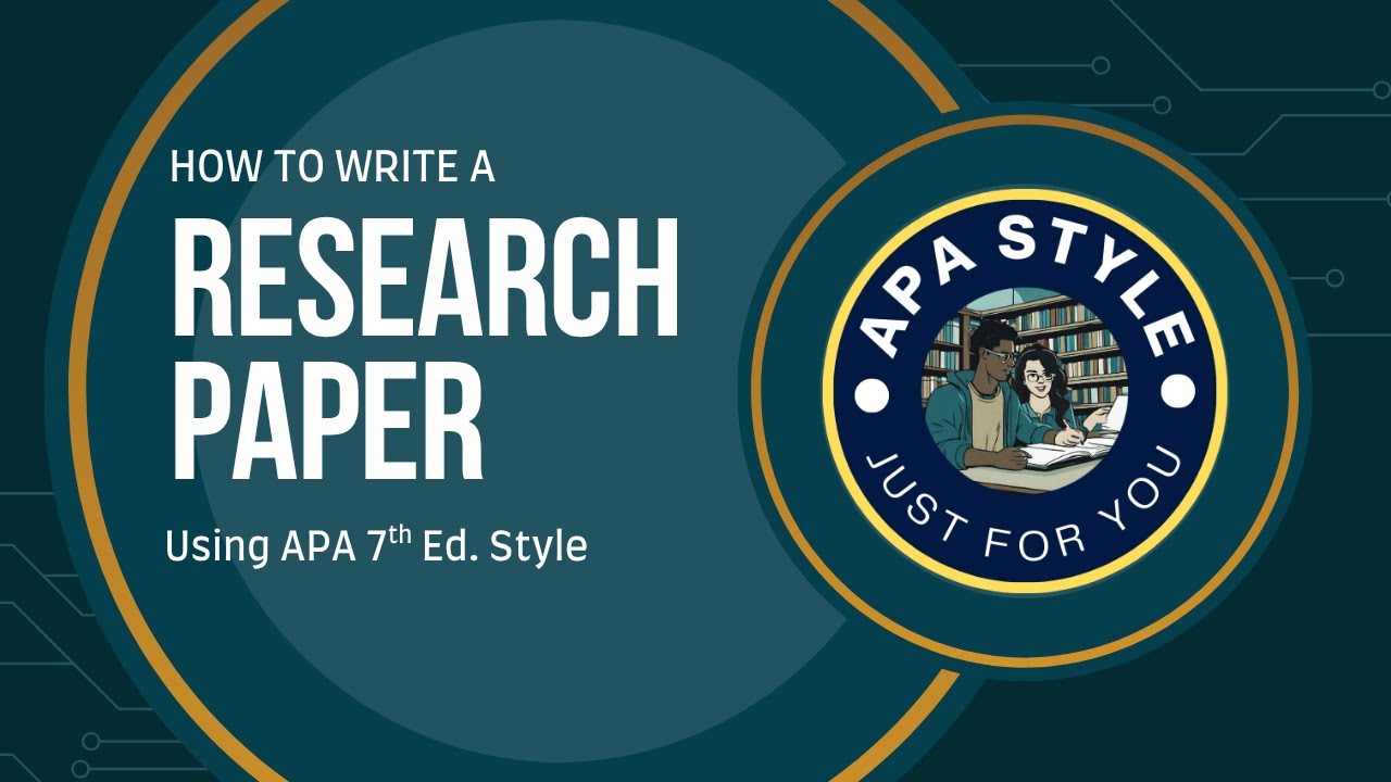How to Write a Research Paper in APA Style (Step-by-Step Tutorial)