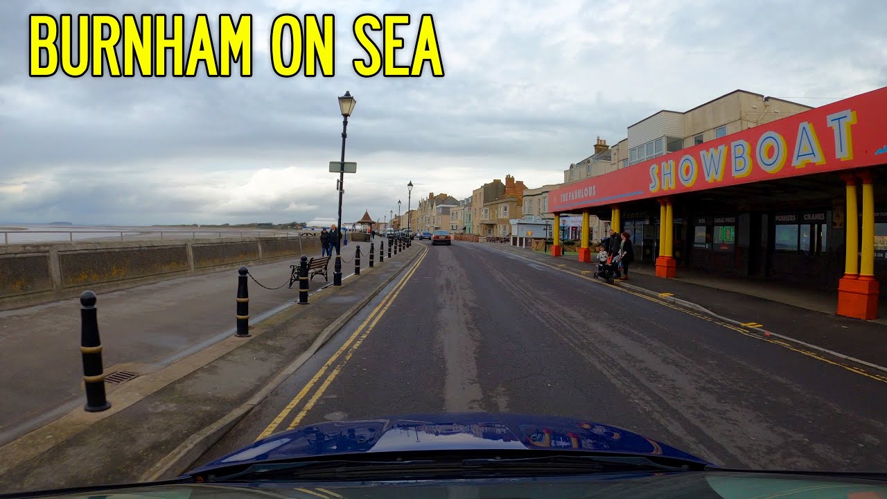 Burnham on Sea Seafront and High Street Drive (Halloween) 🎃